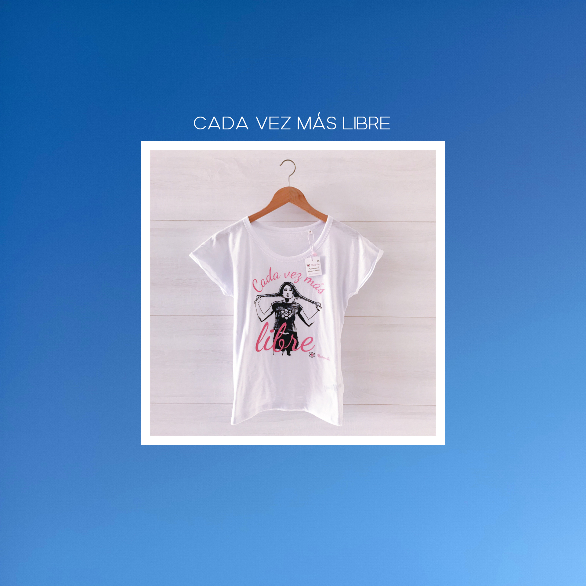 Ya va quedando menos... 😍🌸
.
#tiendaonline #hechoenespaña #camisetas #mensaje #libre #verano #actitud #Marguita #escritopormarga