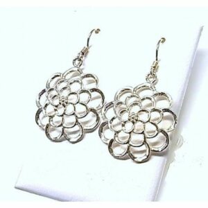 Pendientes liso calado