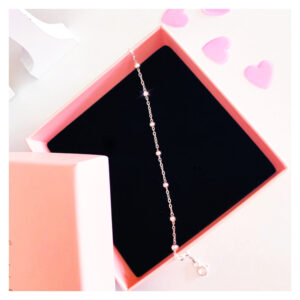 Pulsera cadena bolitas