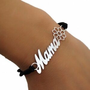 Pulsera elástica Mamá