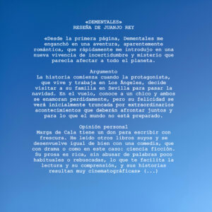 RESEÑA DE «DEMENTALES», POR JUANJO REY