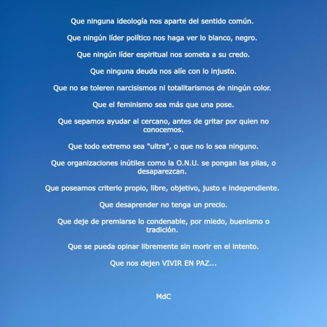 👈😐
.
#reflexiones #opinión #libertad #actualidad #vida #paz #hastío #escritopormarga