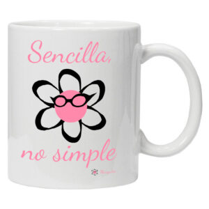 Taza SENCILLA (Sencilla, no simple).